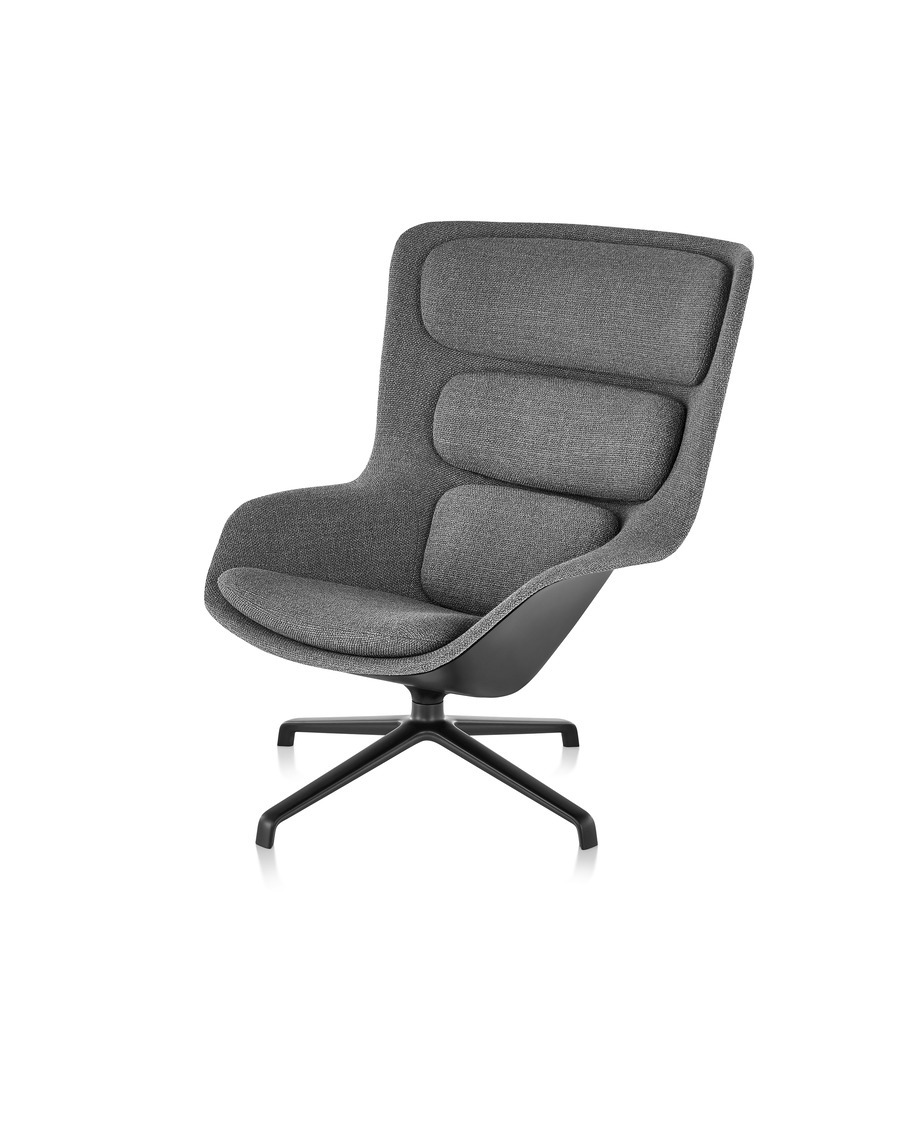 Striad Lounge Chair And Ottoman Officeworks